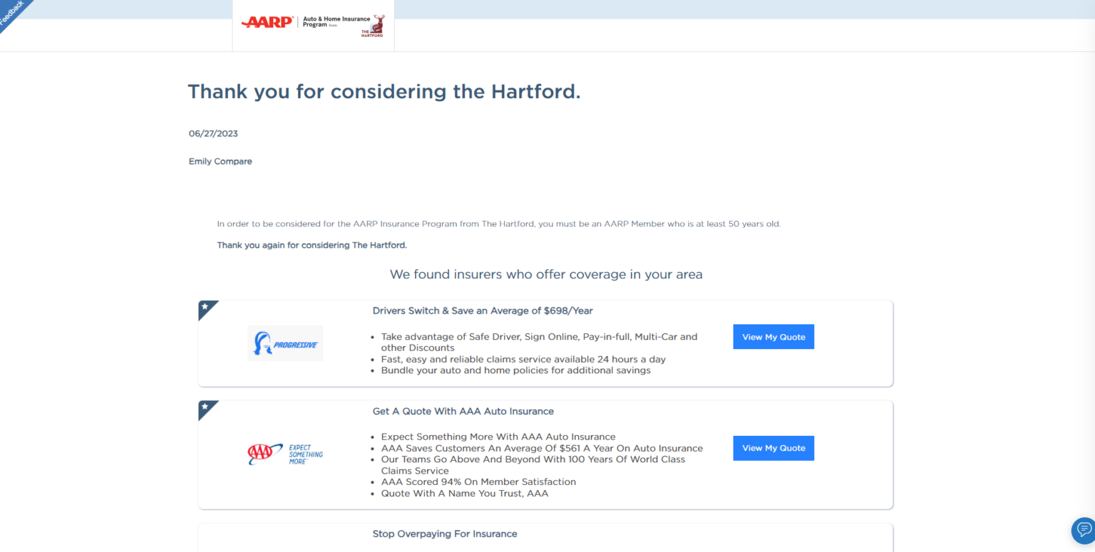 The Hartford Car Insurance Review (2024) | Compare.com