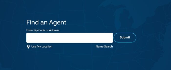 Auto-Owners page to find an agent