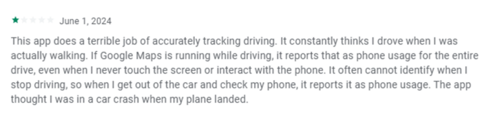 GEICO DriveEasy 1-star review