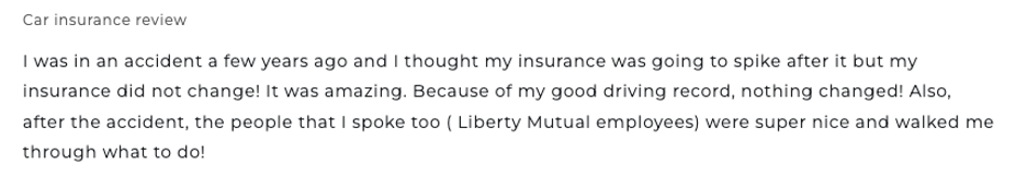 Liberty Mutual review