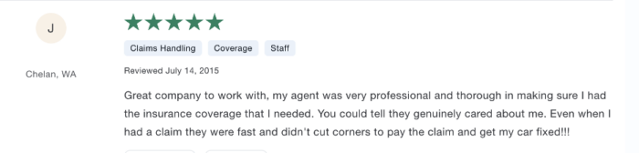 COUNTRY Financial 5-star review