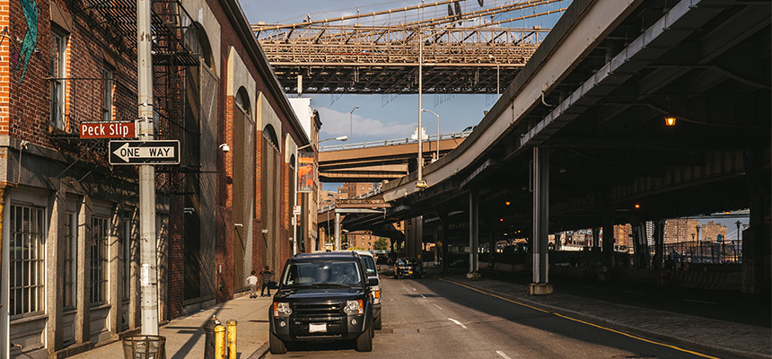 Bronx street view during the day